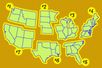 Khí hậu các vùng nước Mỹ